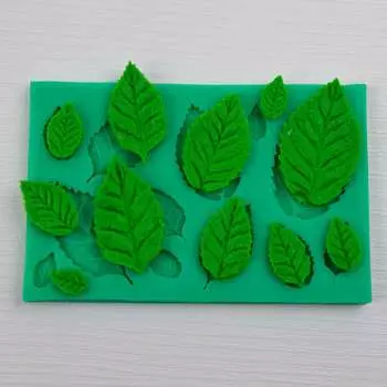 Силиконовый молд Листочки