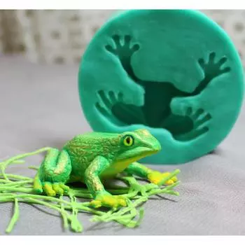 Силиконовый молд Лягушка 3D