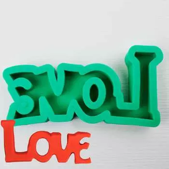 Силиконовый молд Любовь