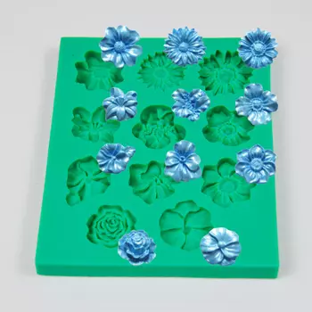 Силиконовый молд Маленькие цветочки