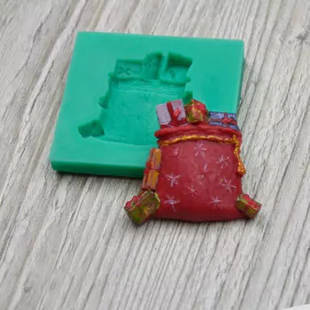 Силиконовый молд Мешок Деда Мороза