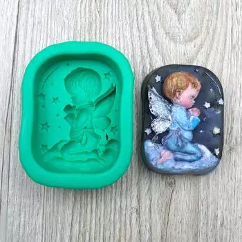 Силиконовый молд Молящийся ангел