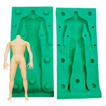 Силиконовый молд Мужчина 3D