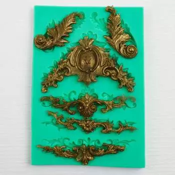 Силиконовый молд Набор вензелей