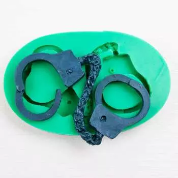 Силиконовый молд Наручники