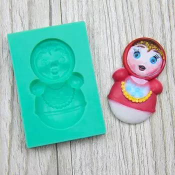 Силиконовый молд Неваляшка
