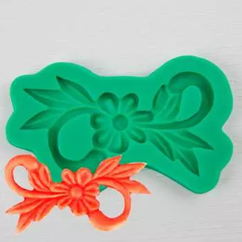 Силиконовый молд Незабудка