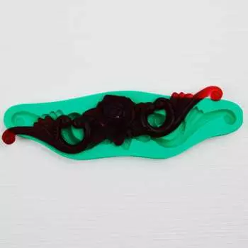 Силиконовый молд Нежная роза