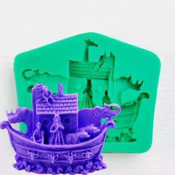 Силиконовый молд Ноев Ковчег