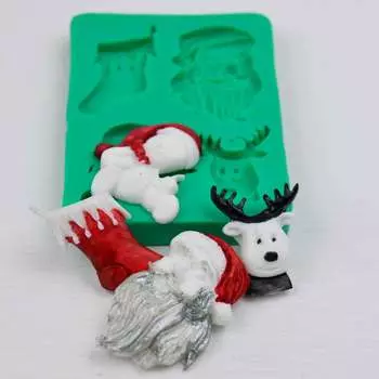 Силиконовый молд Новый год