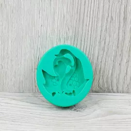 Силиконовый молд Пара лебедей