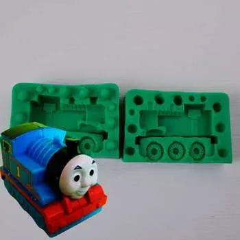 Силиконовый молд Паровозик Томас 3D