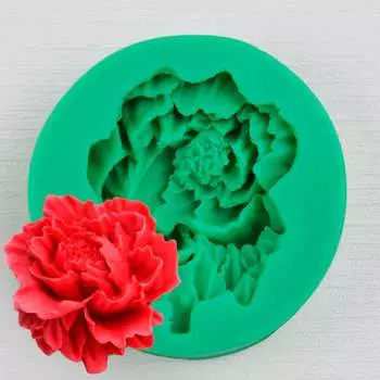 Силиконовый молд Пион