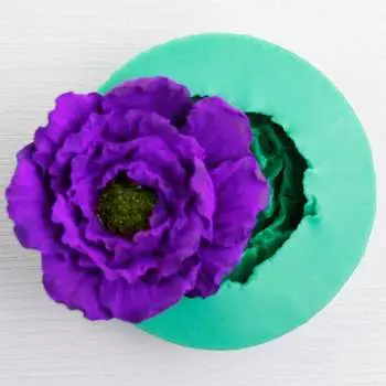 Силиконовый молд Пион махровый