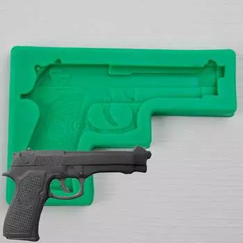 Силиконовый молд Пистолет