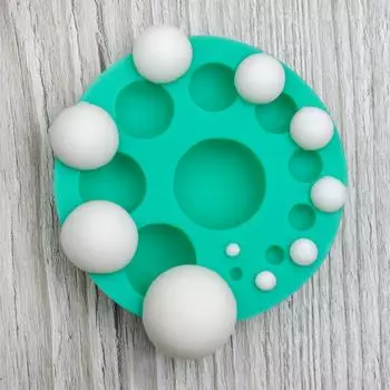 Силиконовый молд Полусферы