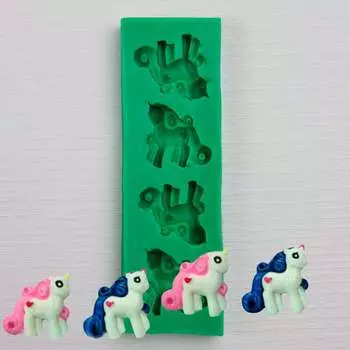 Силиконовый молд Пони