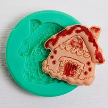 Силиконовый молд Пряничный домик