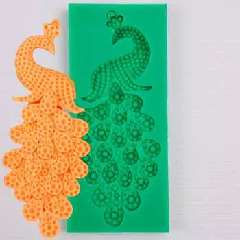 Силиконовый молд Райская птица