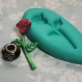 Силиконовый молд Роза 3
