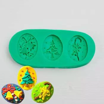 Силиконовый молд Рождественская камея