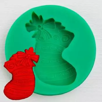 Силиконовый молд Рождественский сапожок