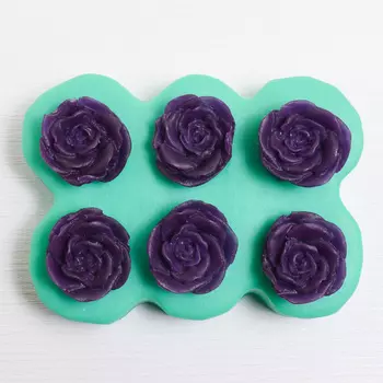 Силиконовый молд Розы