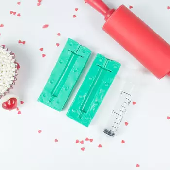 Силиконовый молд Шприц 3D