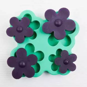Силиконовый молд Сказочные цветы
