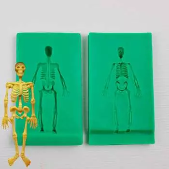 Силиконовый молд Скелет