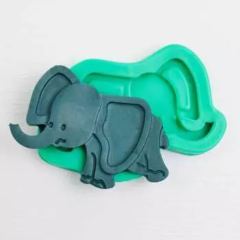 Силиконовый молд Слоник