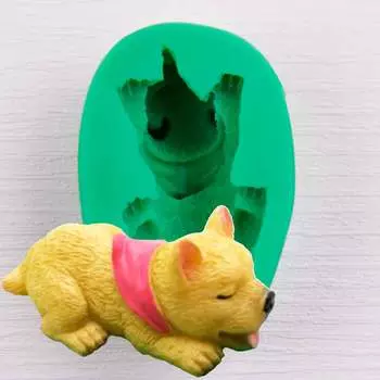 Силиконовый молд Собачка-1