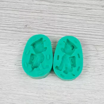 Силиконовый молд Собачка с портфелем 3D