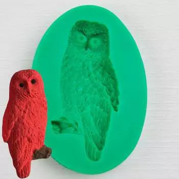Силиконовый молд Сова