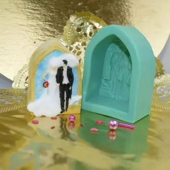 Силиконовый молд Свадьба