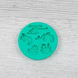 Силиконовый молд Транспорт