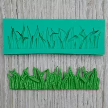 Силиконовый молд Травка