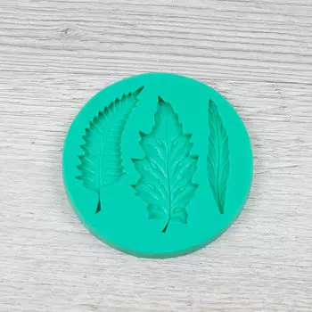Силиконовый молд Три листика