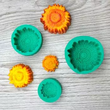 Силиконовый молд Три Маргаритки