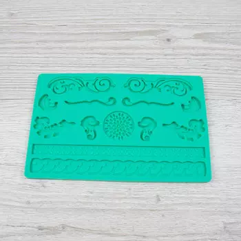 Силиконовый молд Узоры