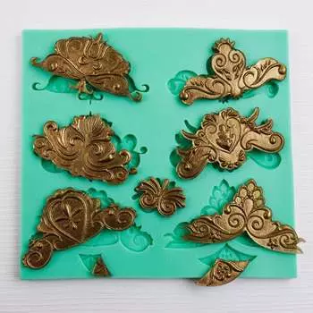 Силиконовый молд Вензеля Французские