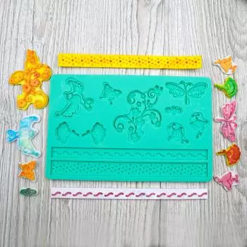 Силиконовый молд Весна пришла