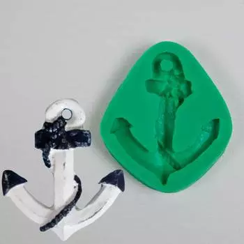 Силиконовый молд Якорь