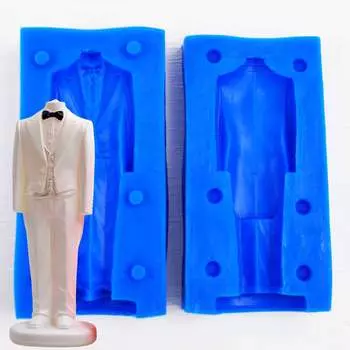 Силиконовый молд Жених 3D