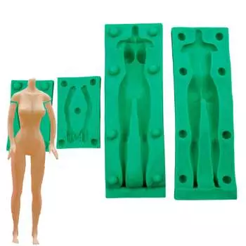 Силиконовый молд Женщина 3D