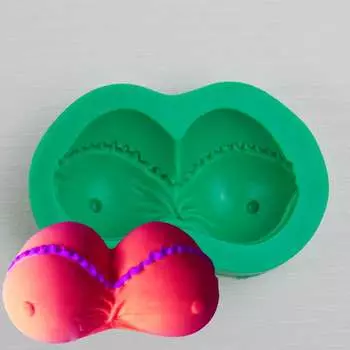 Силиконовый молд Женская грудь