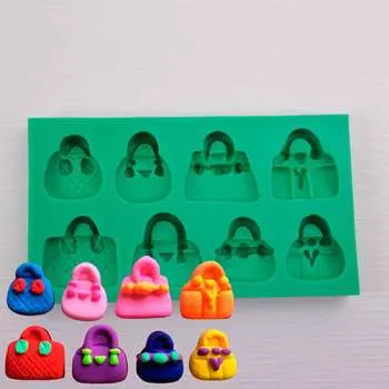 Силиконовый молд Женские сумочки