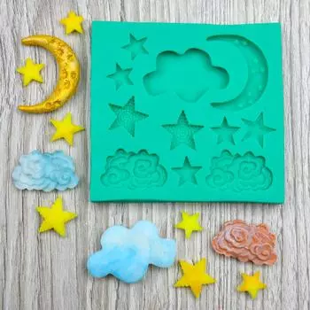 Силиконовый молд Звездное небо-2