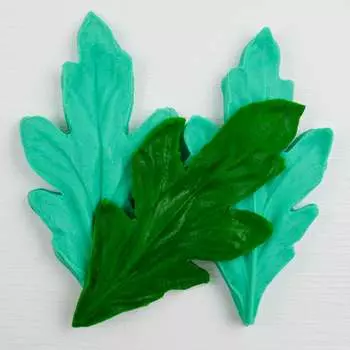 Силиконовый вайнер Лист Хризантемы