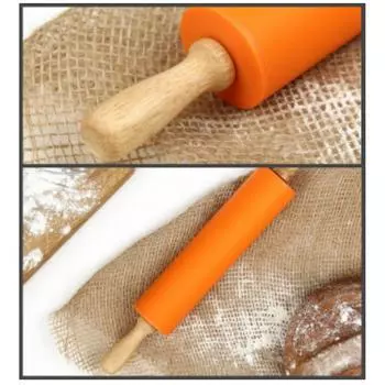 Скалка силиконовая 30 см